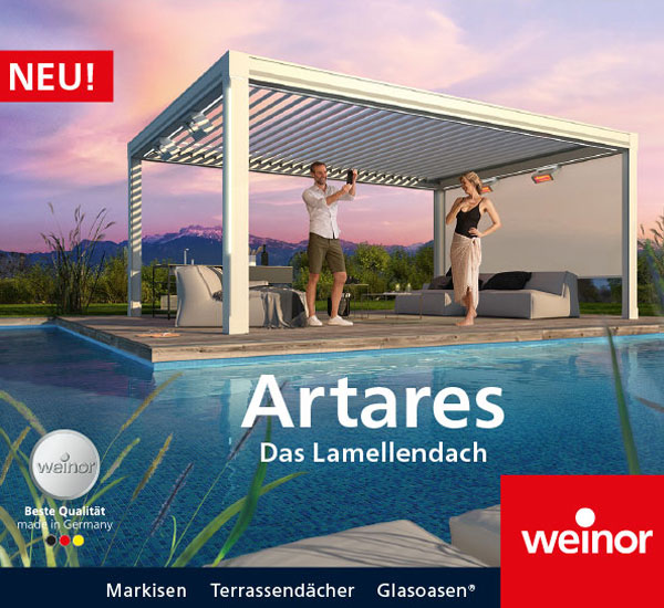 NEU: Lamellendach ARTARES von weinor