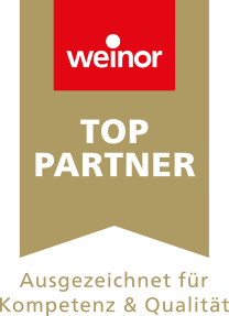 weinor Top-Partner - Ausgezeichnet für Kompetenz und Qualität